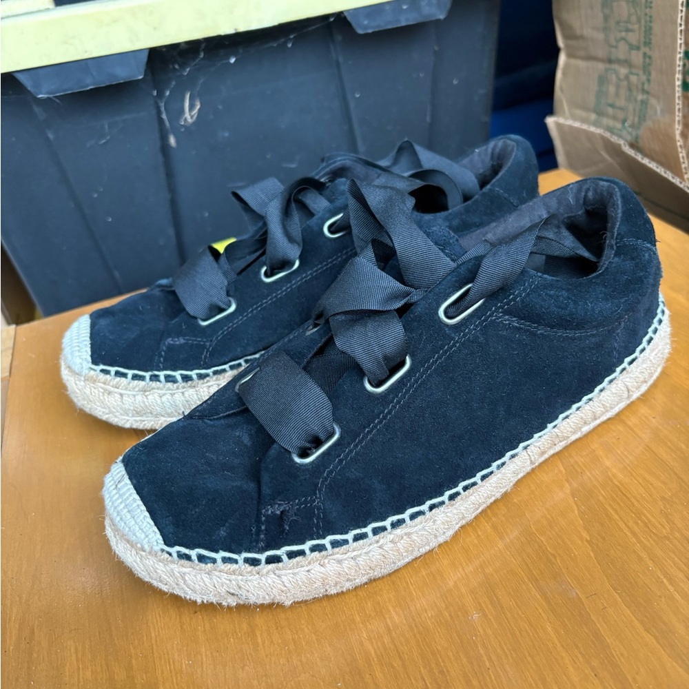 UGG Women's Brianna Suede Espadrille Sneakers